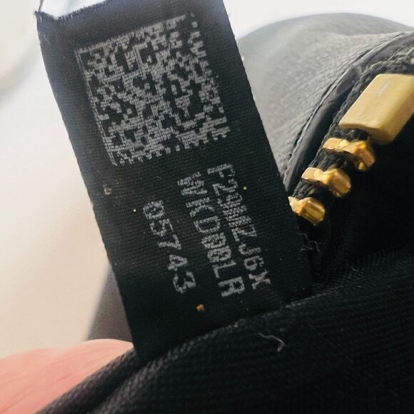 Michael Kors Ciara Medium Messenger Bag Purse Black Handbag Saffiano Leather - Picture 5 of 12